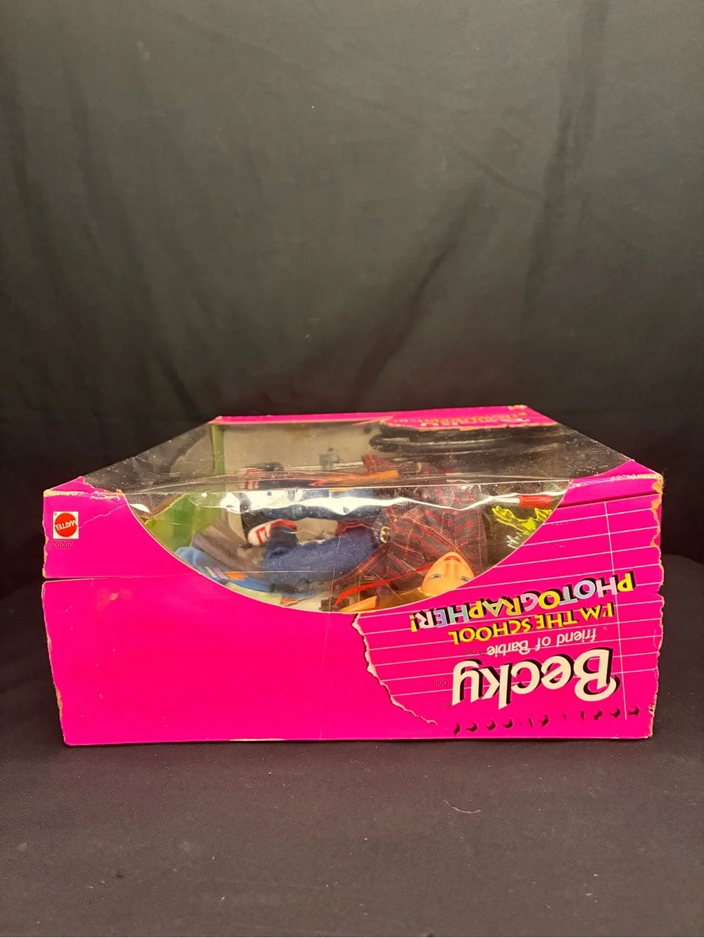 1998 Becky “I’m the School Photographer!” | Friend of Barbie | Wheelchair | NRFB